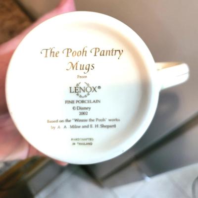 4 Lenox " Winnie the Pooh " Mugs