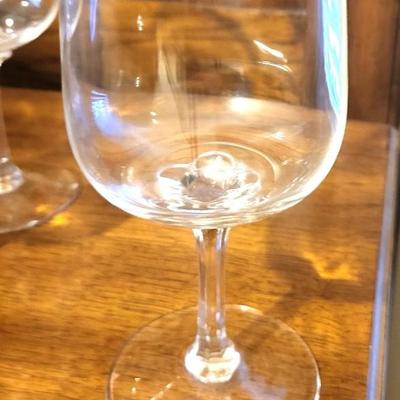 8 Lenox Weatherly Water Glass with Gold Trim-Marked