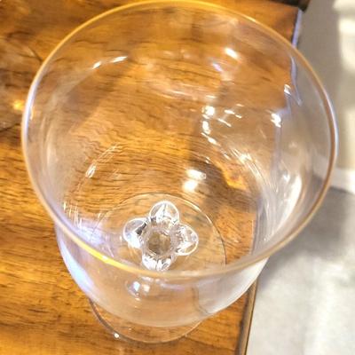 8 Lenox Weatherly Water Glass with Gold Trim-Marked