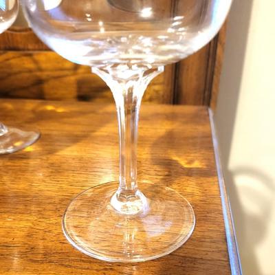 8 Lenox Weatherly Water Glass with Gold Trim-Marked