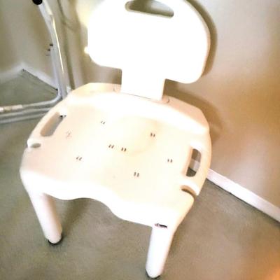 Walker/Shower Seat/Stand Alone Toilet Rail