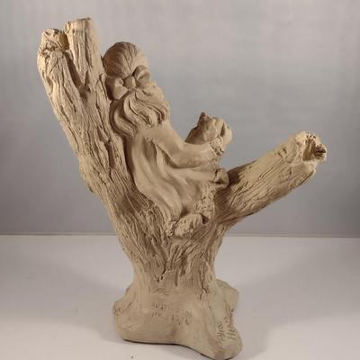 Vintage Austin Productions Decorative Statue- Girl in Tree Design