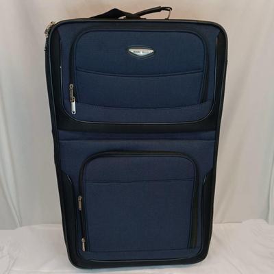 New Travel Select Rolling Zippered Suitcase