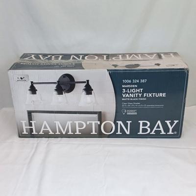 Brand New Hampton Bay 3-Light Vanity Fixture