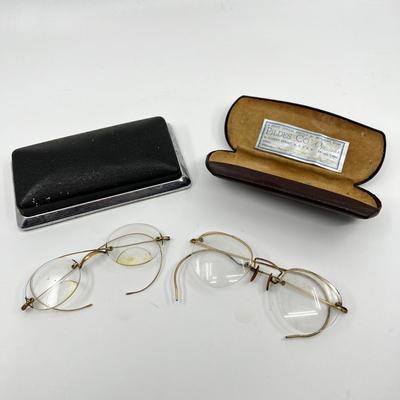 1272 Pair of Vintage 1/10 12Karat Gold Fill Glasses