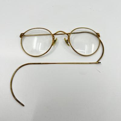 1273 Pair of Antique/Vintage 1/10 12Karat Gold Fill Glasses