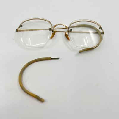 1273 Pair of Antique/Vintage 1/10 12Karat Gold Fill Glasses