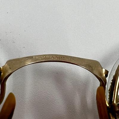 1273 Pair of Antique/Vintage 1/10 12Karat Gold Fill Glasses