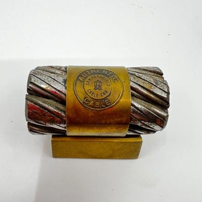 1275 Authentic San Francisco Cable Car Cables Paperweight/Decor