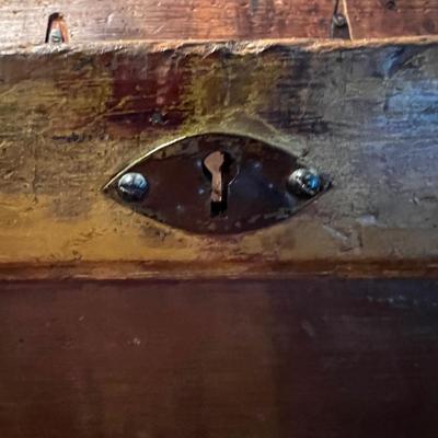1277 Antique Tool Chest with Original Paint