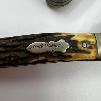 1281 Schrade Uncle Henry Pocket Knives Lot
