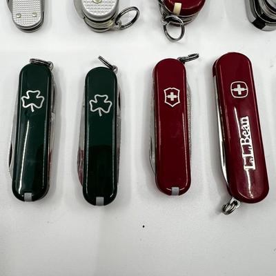 1285 Lot of Swiss Pocket Knives
