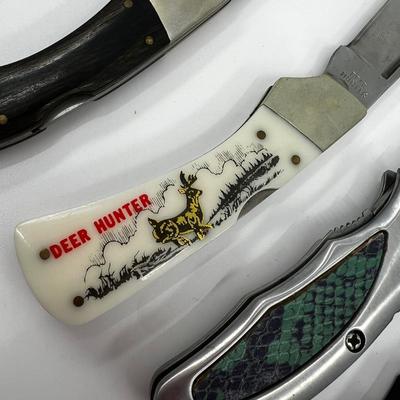 1287 Lot of Assorted Pocket Knives