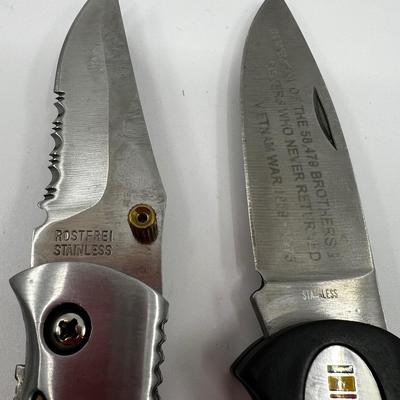 1287 Lot of Assorted Pocket Knives