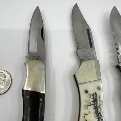 1287 Lot of Assorted Pocket Knives