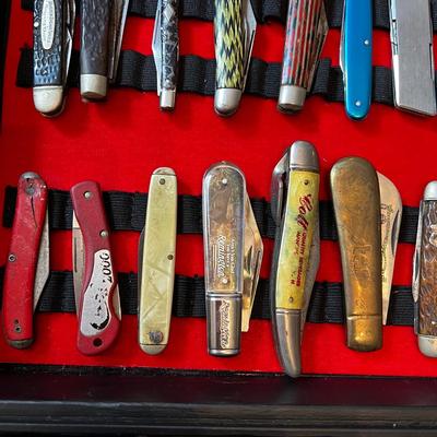 1289 Case of Assorted Pocket Knives & Advertised Knives