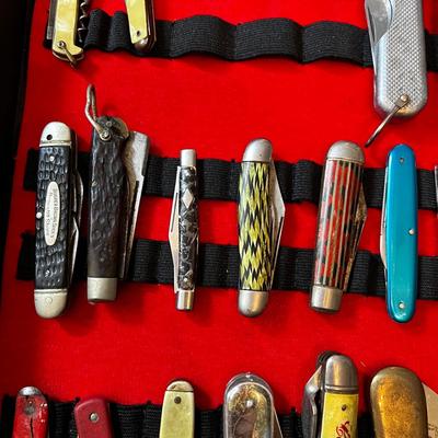 1289 Case of Assorted Pocket Knives & Advertised Knives