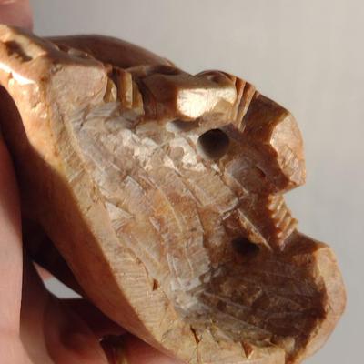 Carved Stone Vase/Planter