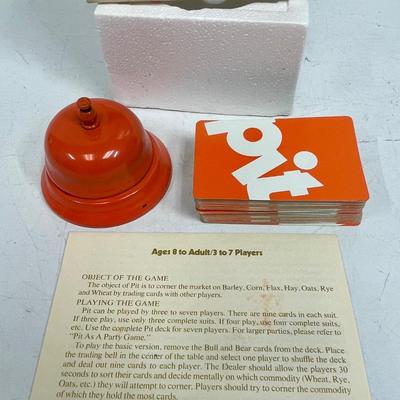 Pit Game Vintage Parker Brothers Frenzied Trading Game Ages 8+ 3-7 Player 1964