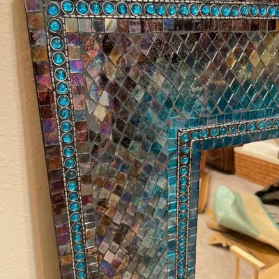 Beautiful mosaic mirror