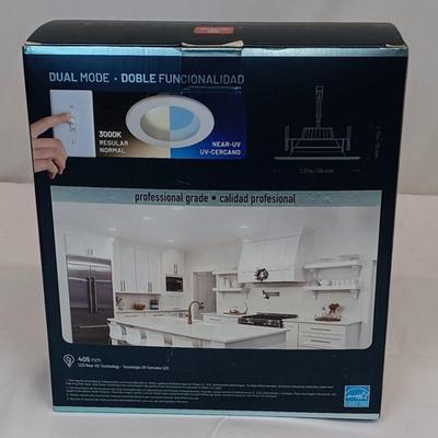 Lot of 2 Globe Near UV Light 5/6" Retrofit Light Kits