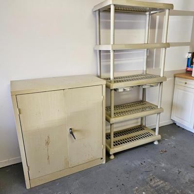 Five Shelf Rack & Storage Cabinet (G-JS)