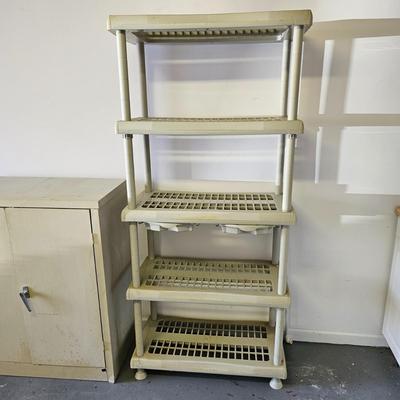 Five Shelf Rack & Storage Cabinet (G-JS)