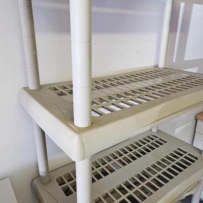 Five Shelf Rack & Storage Cabinet (G-JS)