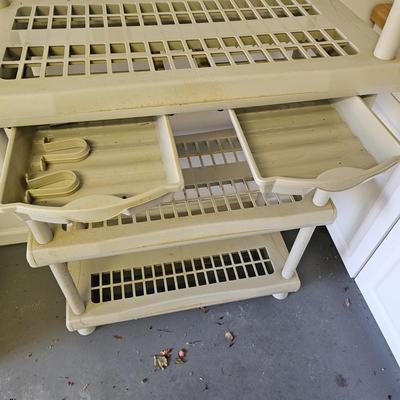 Five Shelf Rack & Storage Cabinet (G-JS)