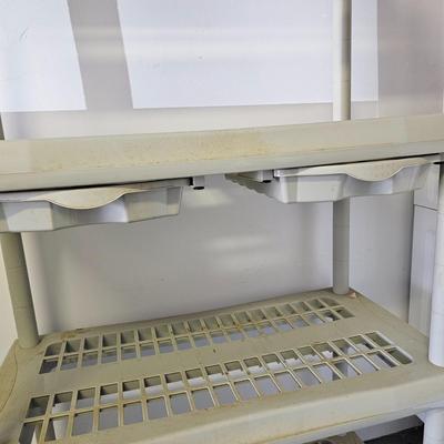 Five Shelf Rack & Storage Cabinet (G-JS)