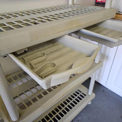 Five Shelf Rack & Storage Cabinet (G-JS)