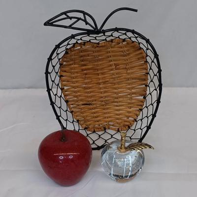 Mixed Lot of Apple Decor