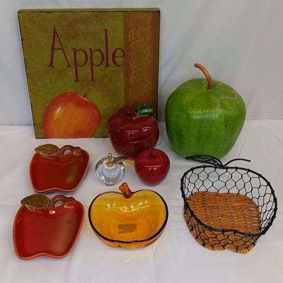 Mixed Lot of Apple Decor