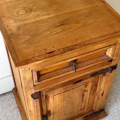 Solid Wood Rustic Cabinet