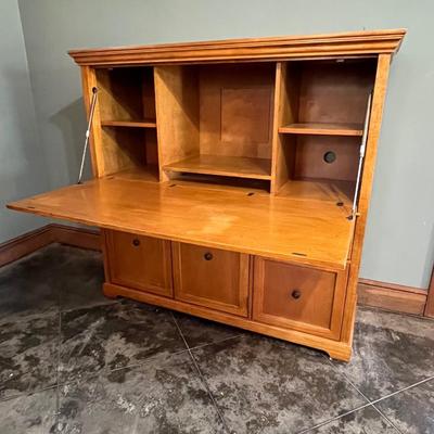 BALLARD DESIGNS ~ Solid Wood Secretary Desk