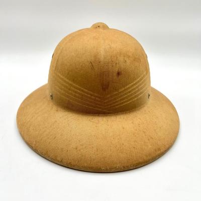 Vintage WWII Pith Sun Helmet