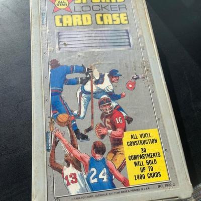 Baseball Card Collection w / Carrying Case - Mostly Early 80s