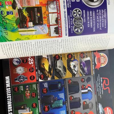 Porsche Panorama Magazine Collection 50 Issues - All but a few IN PLASTIC