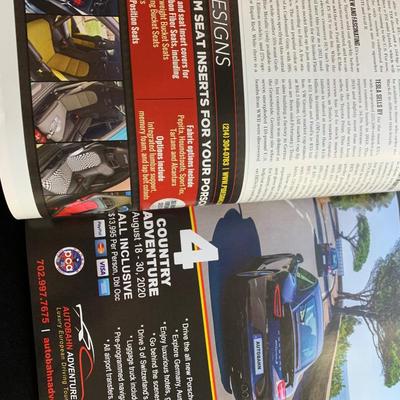 Porsche Panorama Magazine Collection 50 Issues - All but a few IN PLASTIC