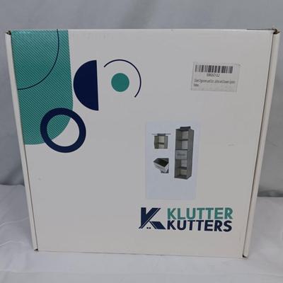 Brand New Klutter Kutters Hanging Closet Organizer