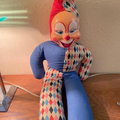 Vintage clown doll
