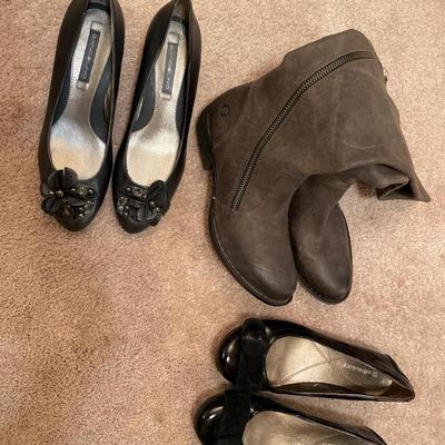 Born Boots, RL sandals and Bandolino and Naturlizer shoes