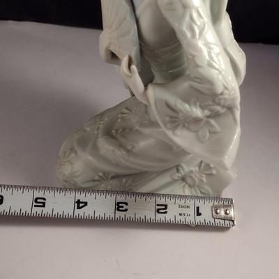 Porcelain Geisha Design Figurine- Stamped KPM