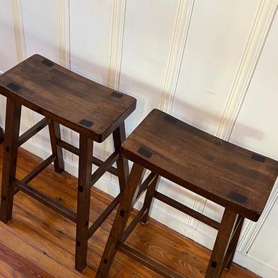 LINENS N THINGS ~ Four (4) Saddle Stools