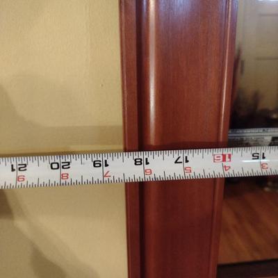 Wood Framed Wall Mirror