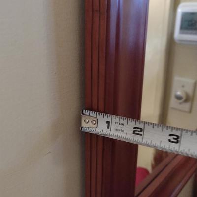Wood Framed Wall Mirror