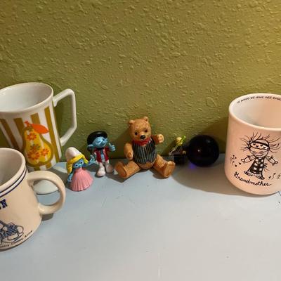 Mugs and figurines