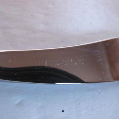 Vintage Lunt Sterling, Eloquence Pattern, Spoon and Fancy Butter Knife, Nice!