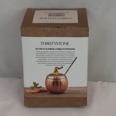 Brand New Thirstystone Copper Pumpkin Tumbler