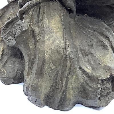 984 Large Bronze Flying Eagle Sculpture